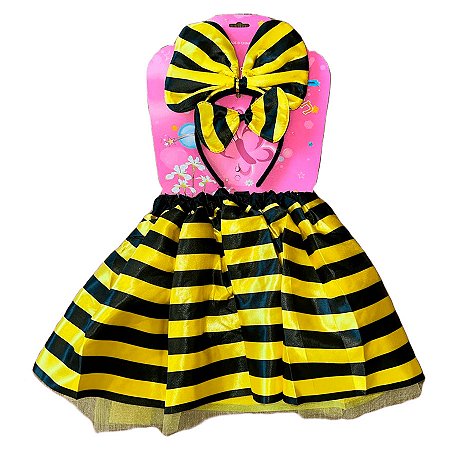 Kit Fantasia Carnaval - Abelhinha - 1 unidade - Rizzo