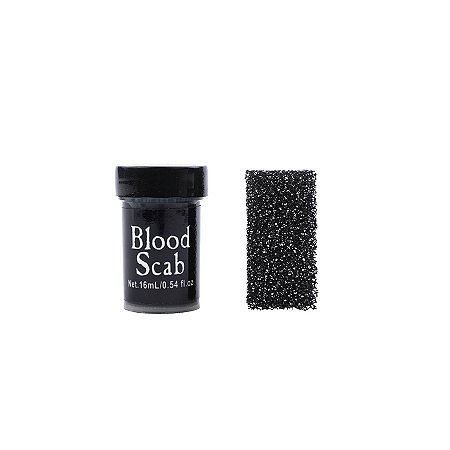 Maquiagem para Halloween - Crosta de Sangue Preto - 16ml - 1 unidade - Cromus - Rizzo