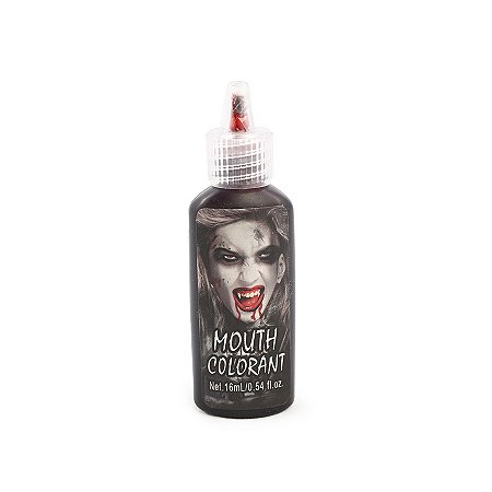 Maquiagem para Halloween - Sangue Falso para Boca - 16ml - 1 unidade - Cromus - Rizzo