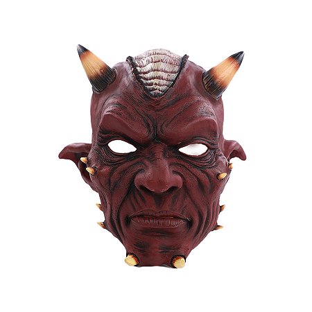 Máscara de Halloween - Demônio Oberon - 28cm - 1 unidade - Cromus - Rizzo