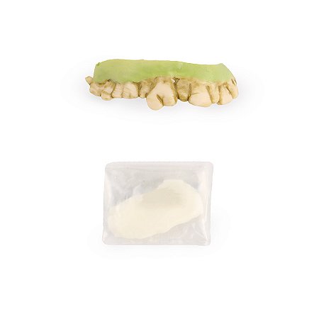 Kit Maquiagem para Halloween - Dente de Zumbi - 1 unidade - Cromus - Rizzo