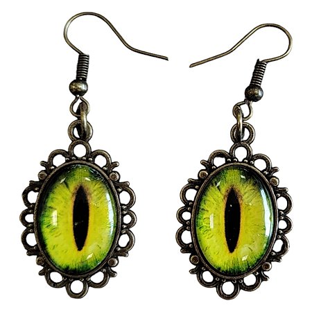 Brinco de Halloween - Olho Amarelo  - 5,5cm - 1 unidade - Rizzo - Rizzo