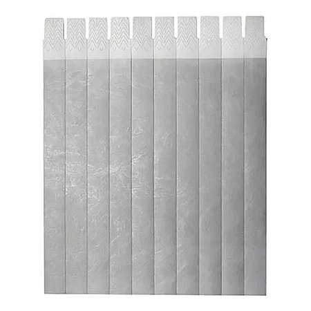 Pulseira de Identificação Para Eventos - Prata - 1,9x25cm - 50 unidades - Rizzo