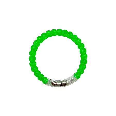 Pulseira Neon com LED - Verde - 1 unidade - Rizzo