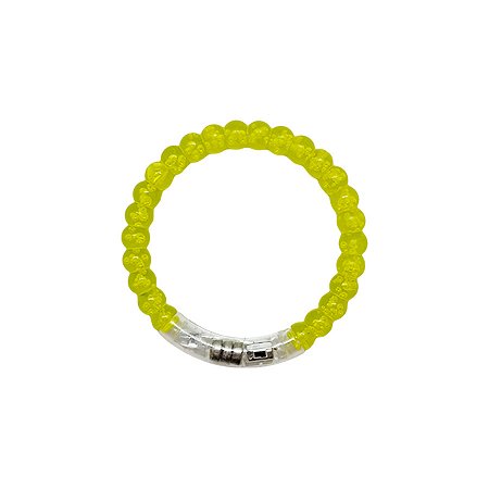 Pulseira Neon com LED - Amarelo - 1 unidade - Rizzo