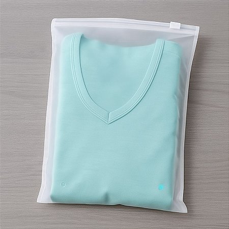 Saco Trilho Zip Transparente Fosco Com Furo - 30x40cm - 50 unidades - Rizzo