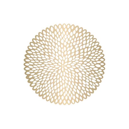 Sousplat para Mesa de Convidados - Casamento Escarlate - 32cm - 6 unidades - Cromus - Rizzo
