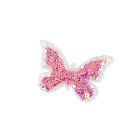 Aplique Decorativo - Borboleta Rosa - 2 unidades - Rizzo