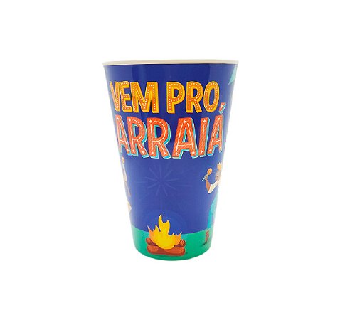Copo Plástico Texas São João - Azul - 700ml  - 1 unidade - Rizzo