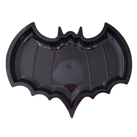 Bandeja Decorativa de Halloween - Morcego Preto - 21x16cm - 1 unidade - Rizzo