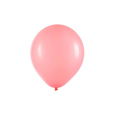 Balão de Festa Redondo Profissional Látex Liso - Rosa Cupcake - 1 unidade - Art-Latex - Rizzo