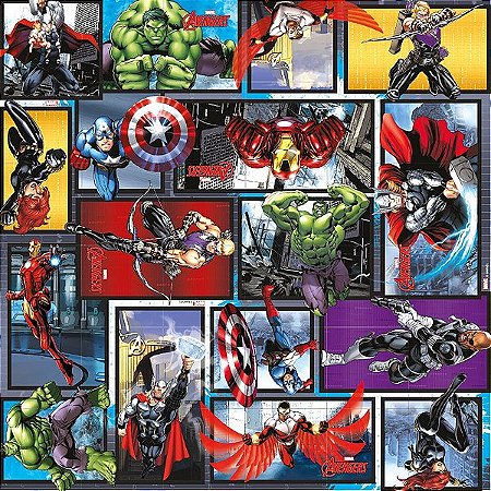 Folha para Ovos de Páscoa Assemble Fight 69x89cm - 05 unidades - Cromus Páscoa - Rizzo Embalagens