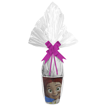 Kit Ovo no Copo Jessie Cores (Copo + Saco Express + Papel Chumbo + Laço Fácil) - Páscoa Rizzo