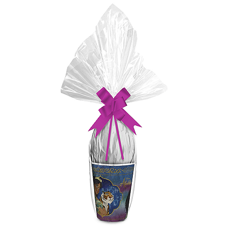 Kit Ovo no Copo Aladdin Cores (Copo + Saco Express + Papel Chumbo + Laço Fácil) - Páscoa Rizzo