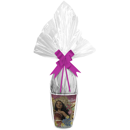 Kit Ovo no Copo Moana Cores (Copo + Saco Express + Papel Chumbo + Laço Fácil) - Páscoa Rizzo
