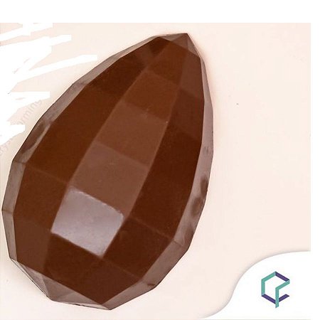 Forma para Ovo de Páscoa Diamantado 350g - 1 unidade - Crystal