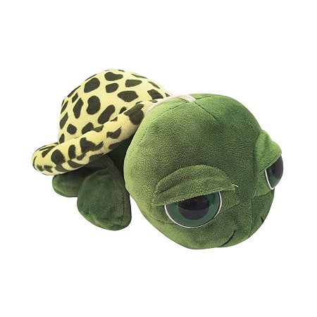 Tartaruga De Pelúcia Verde - 27cm - 1 unidade - Rizzo - Rizzo