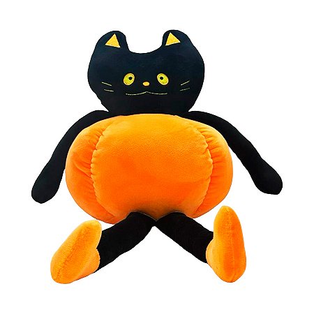 Gato Abóbora de Pelúcia - 45cm - 1 unidade - Rizzo