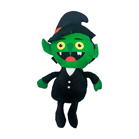 Bruxa de Pelúcia - 33cm - 1 unidade - Rizzo