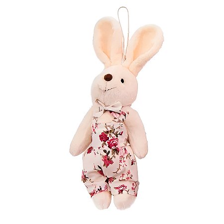 Mini Coelho para Pendurar Branco - 21cm - 1 unidade - Cromus - Rizzo