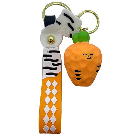 Chaveiro de Cenoura - 5cm - 1 unidade - Rizzo