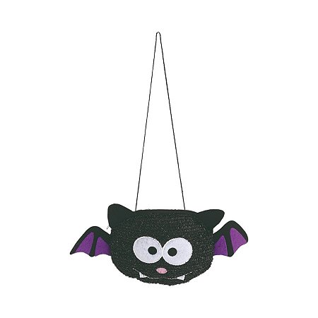 Bolsinha de Morcego Preto de Halloween - 16cm - 1 unidade - Cromus - Rizzo