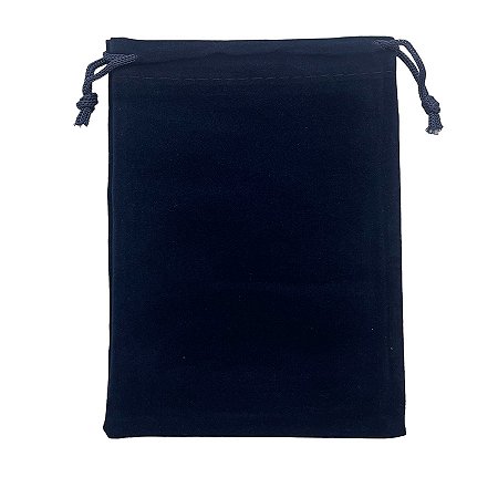 Saquinho de Veludo Premium - Azul Escuro - 14x20cm - 10 unidades - Rizzo