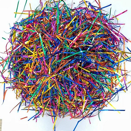Confete Picado Metalizado para Carnaval - Sortido - 20gr - 1 unidade - Rizzo