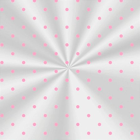 Saco Para Presente Decorado - Poá Rosa - 100 unidades - Cromus - Rizzo