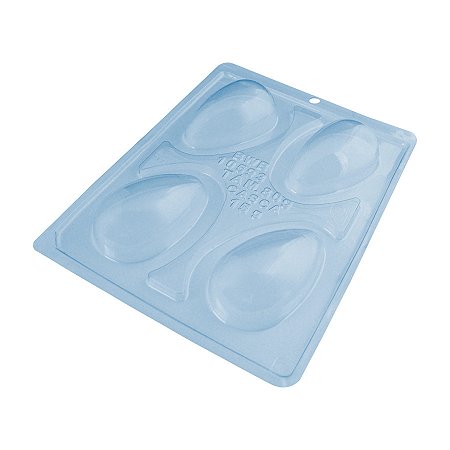 Forma de Acetato Especial Ovo Liso Casca Fina 80g - Ref.10593 - 1 unidade - BWB - Rizzo