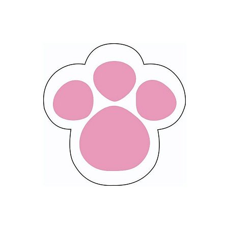 Etiqueta Adesiva - Pegada Rosa - 4cm - 60 unidades - Rizzo