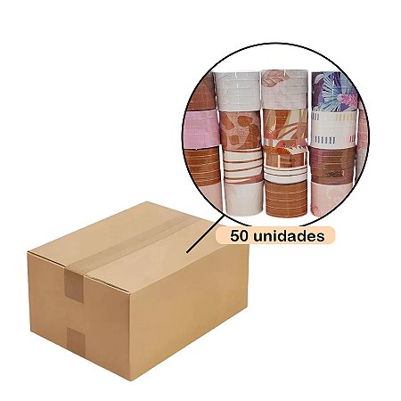 Caixa Serpentina em Rolo Sortida com 50 unidades - 12m - Rizzo