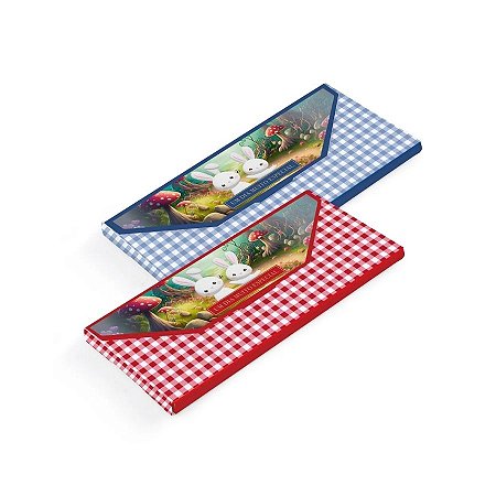Envelope Para Barra De Chocolate - Contos De Páscoa Composê - 10 unidades - Cromus - Rizzo