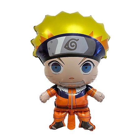 Balão de Festa Microfoil 55cm - Naruto - 1 unidade - Rizzo