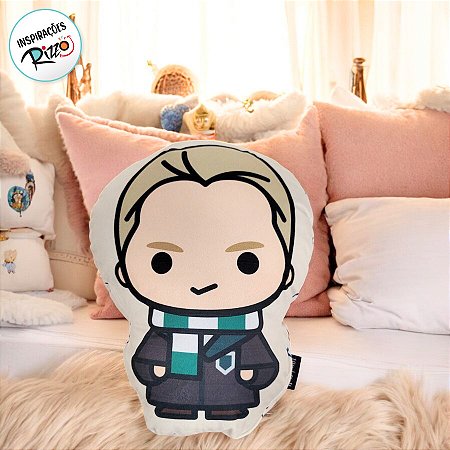 Almofada Draco Malfoy - 35cm - Harry Potter - 1 unidade - Rizzo