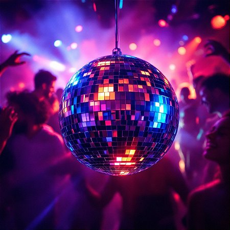 Enfeite Decorativo Globo Disco Ball Espelhado - 20cm - 1 unidade - Rizzo