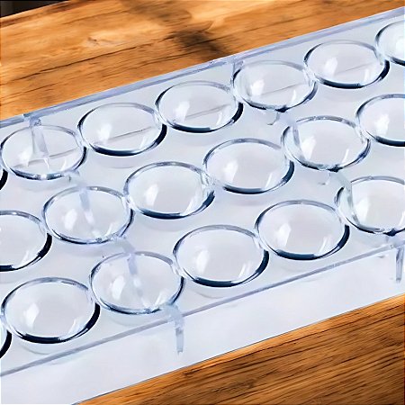 Forma De Plástico - Bombom - 27,5x13,5x2cm  - 1 unidade - Silver Festas - Rizzo