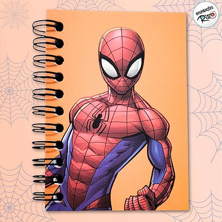 Caderninho de Anotações - Homem Aranha - 50 Folhas - 7x10cm - 1 unidade - Disney Original - Rizzo
