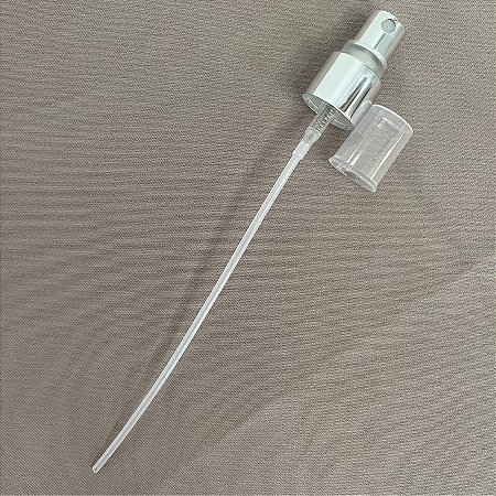 Válvula Spray Mini - Prata com Tampa Transparente - T18 - 1 unidade - Rizzo