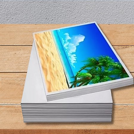 Papel Fotográfico High Adesivo A4 135g - 20 unidades - Rizzo