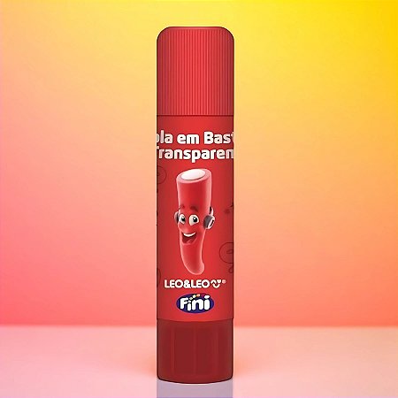 Cola em Bastão Transparente Tubes - 10g - 1 unidade - Fini - Rizzo