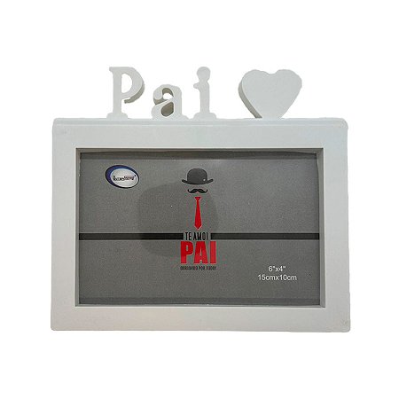 Porta Retrato Pai - Te Amo Pai - 17,2x15,5cm - 1 unidade - Rizzo
