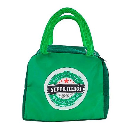 Bolsa Térmica - Super Herói - 22x18x13cm - 1 unidade - Rizzo