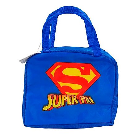 Bolsa Térmica - Super Pai - 22x18x13cm - 1 unidade - Rizzo