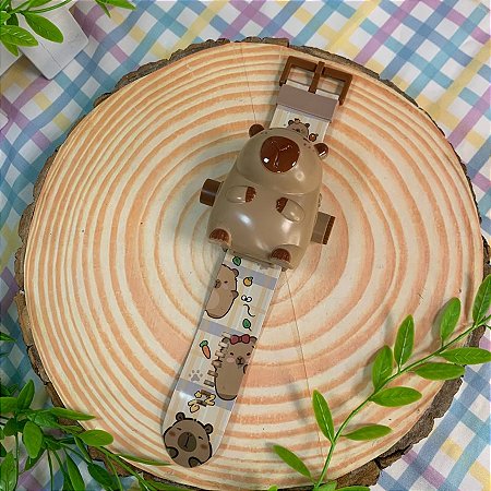Relógio De Pulso De Capivara - 21cm - 1 unidade - Rizzo