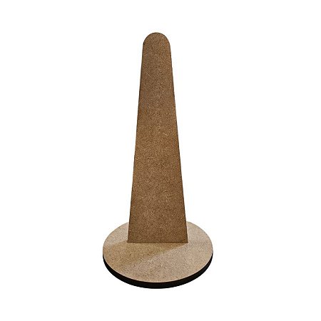 Suporte De Chão Em MDF Cru Para Guitarra - 16,5x33cm - 1 unidade - Rizzo