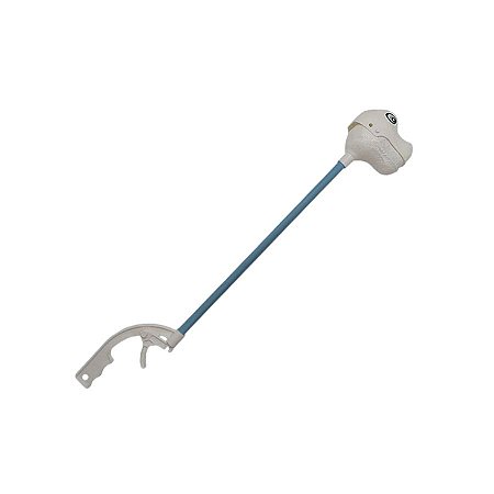 Brinquedo Boca Maluca Dino Rex - Branco - 41x5cm - 1 unidade - Rizzo
