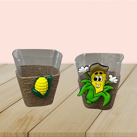 Copinho Para Doce De Festa Junina Milho - 40ml - 4 unidades - Rizzo