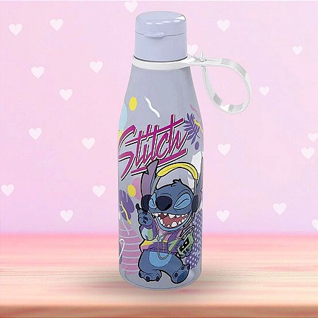 Garrafa Abre Fácil - Stitch Dance - 530ml - 1 unidade - Disney Original - Rizzo