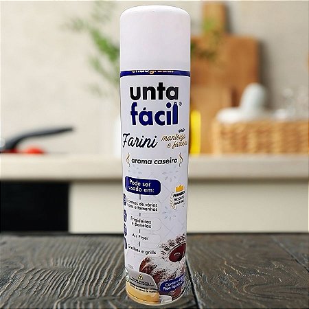 Spray Desmoldante Untafácil Farini - Farinha e Manteiga - 600ml - 1 unidade - Rizzo - Rizzo